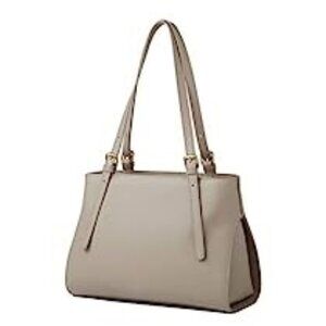 NEW! Classic Style Midsize Leather Purse/Handbag/Shoulder Bag w/Adj. Straps